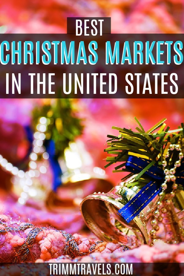 Christmas is a magical time of the year. Visiting one of these best Christmas markets in the USA is a great way to get on your holiday cheer! #christmas #holiday #markets #usa #unitedstates #travel