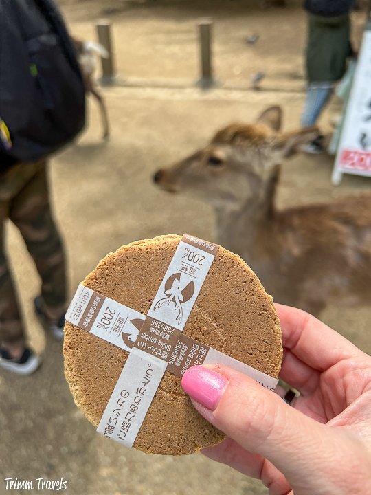 package of nara deer crackers